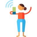 electronics,woman,people,communications,network,internet,signal,telephone,free wifi